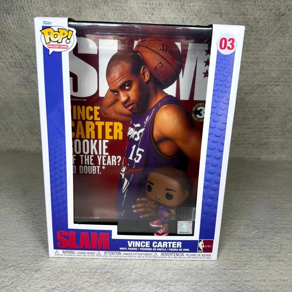 Vince Carter Funko Pop! Magazine Covers Slam Edition Toronto Raptors NEW A4‎